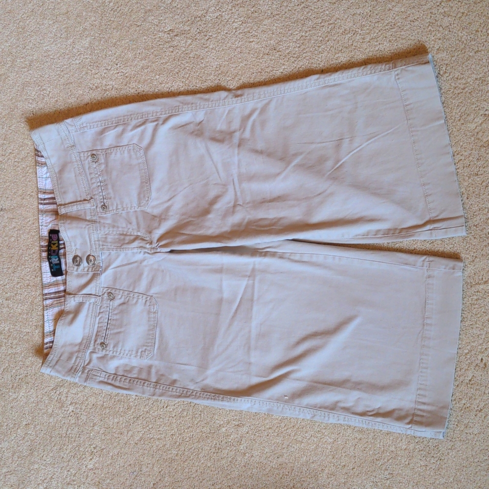 Wide leg capri